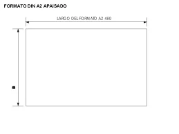 lamina de dibujo apaisada