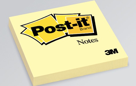 notas adhesivas, posit, post-it, notas