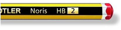 el lapiz comun es del nº2 o hb o 2hb