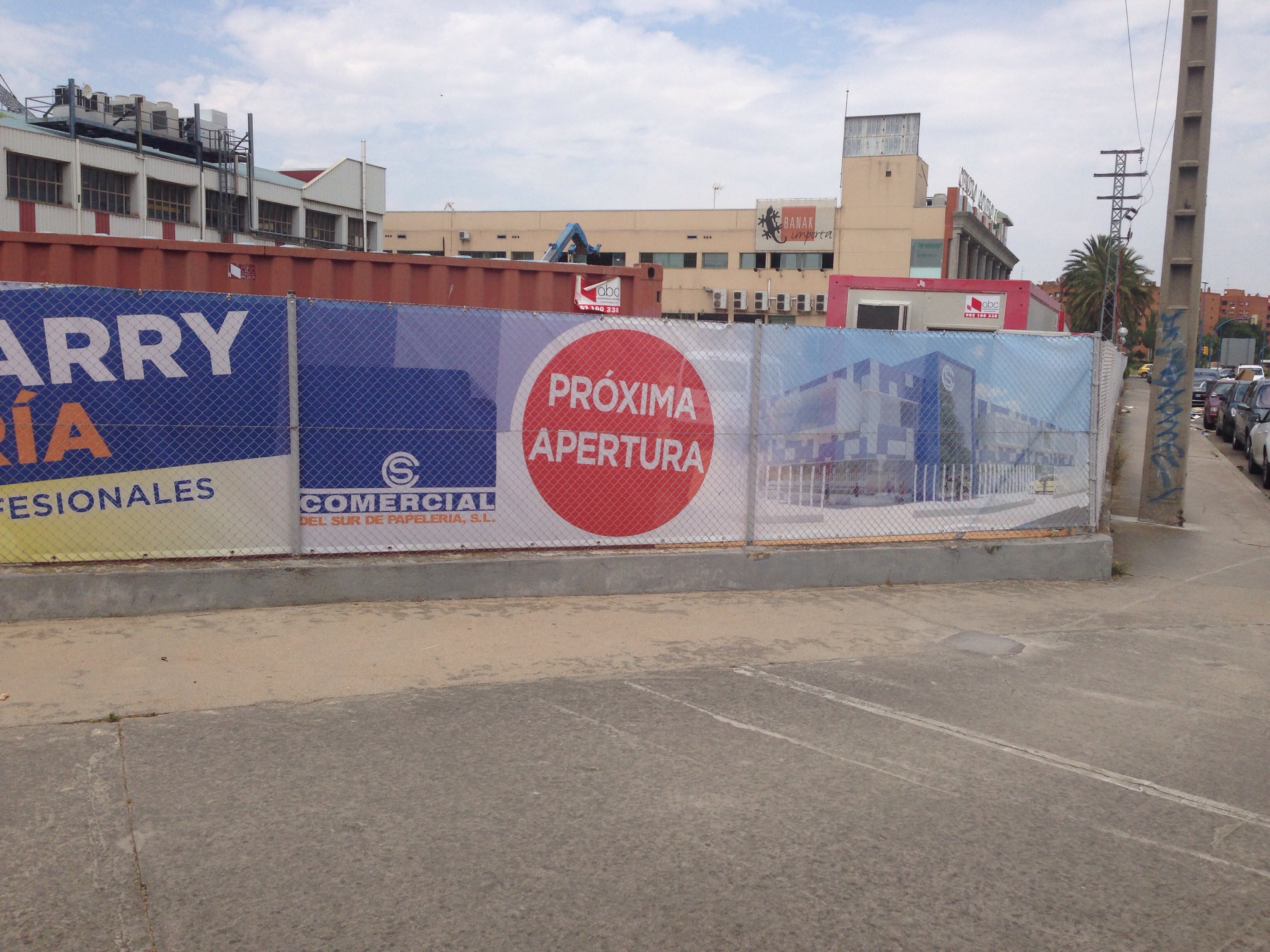obras tienda comercial del sur lrganes leganes liderpapel